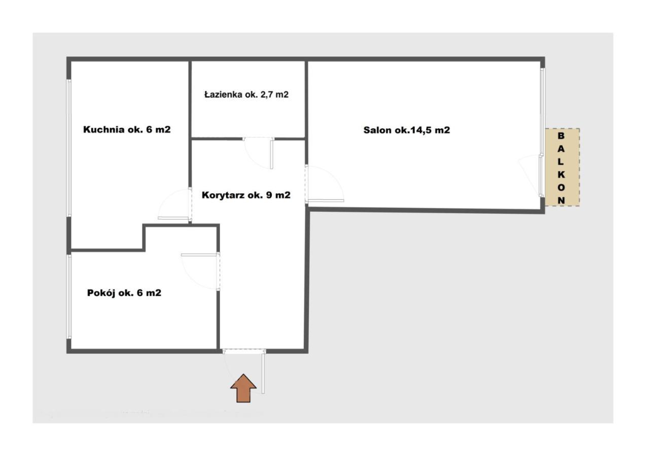 Apartment Kawa U Pilsudskiego Olsztyn (Warmian-Masurian)